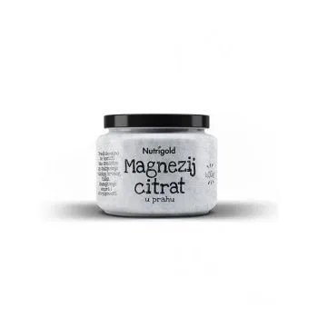 Magnezij citrat 400 g Nutrigold