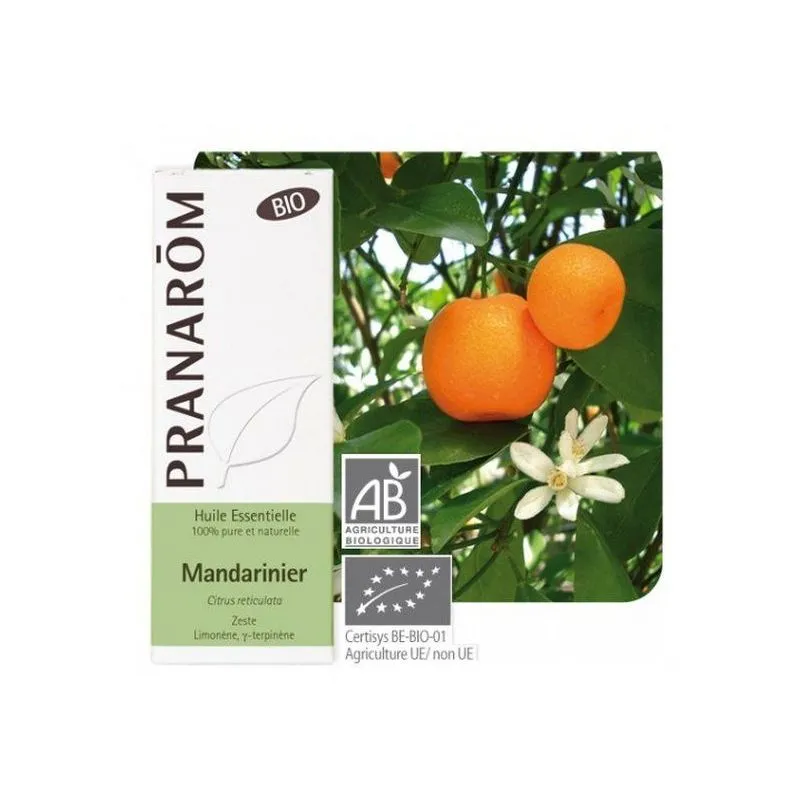 Mandarina BIO eterično ulje 10 ml Pranarom