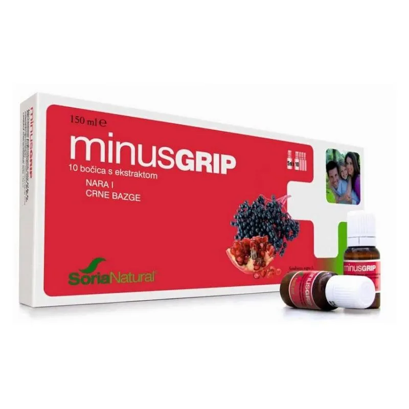 MINUSGRIP BOČICE 10X15ML SORIA NATURAL