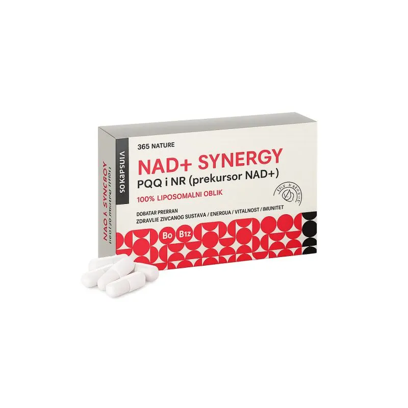 NAD+ SYNERGY 30 kapsula dodatak prehrani