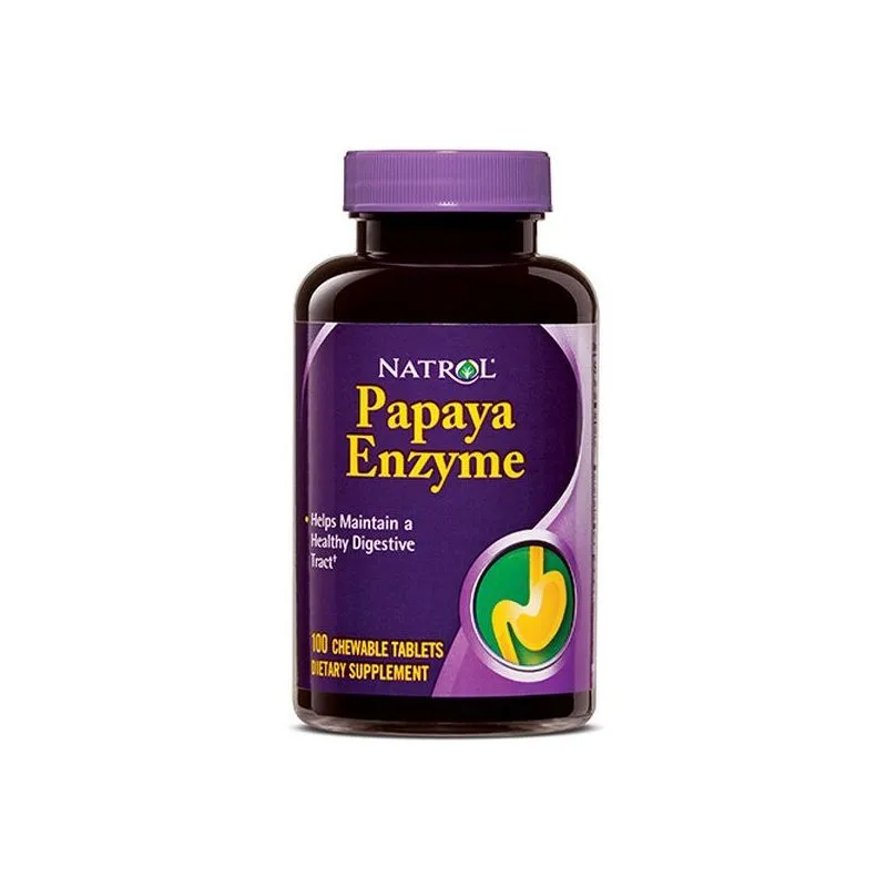Natrol Papaya enzyme 100 tbl