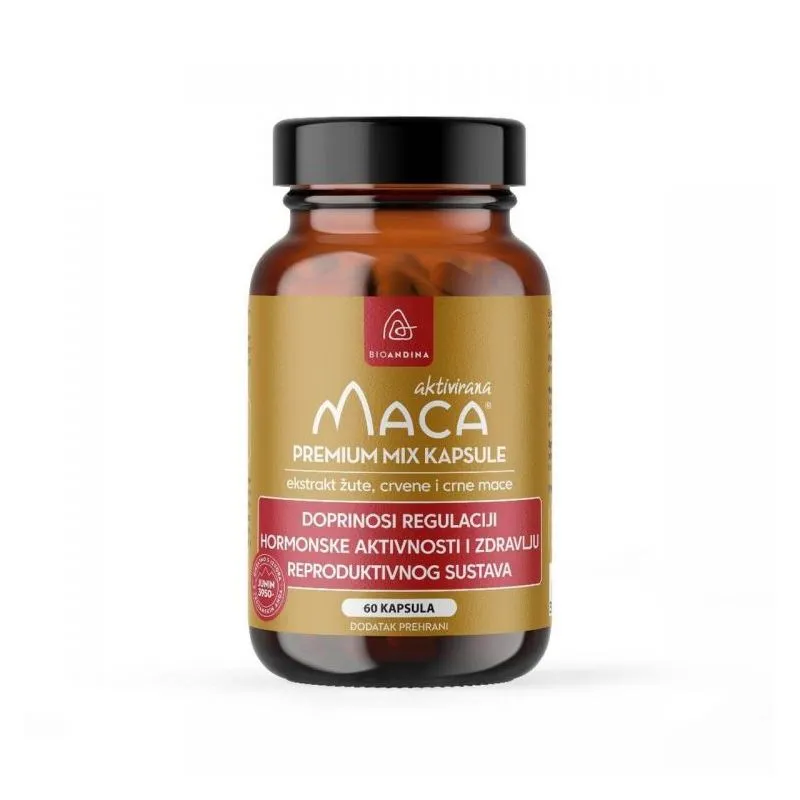 Premium MIX Maca kapsule (3500mg) Bioandina