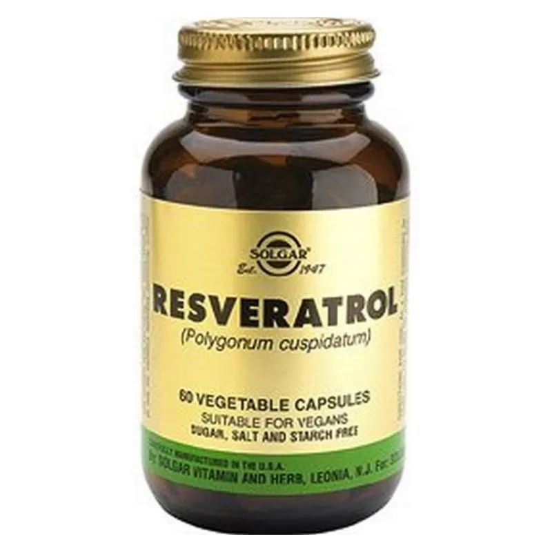 RESVERATROL 60 CAPS SOLGAR