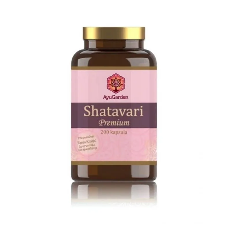 Shatavari Premium 200 kapsula Ayugarden