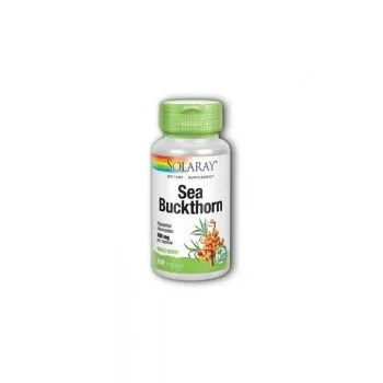 Solaray Pasji trn Sea Buckthorn Berry 600 mg, 100 vegetarijanskih kapsula