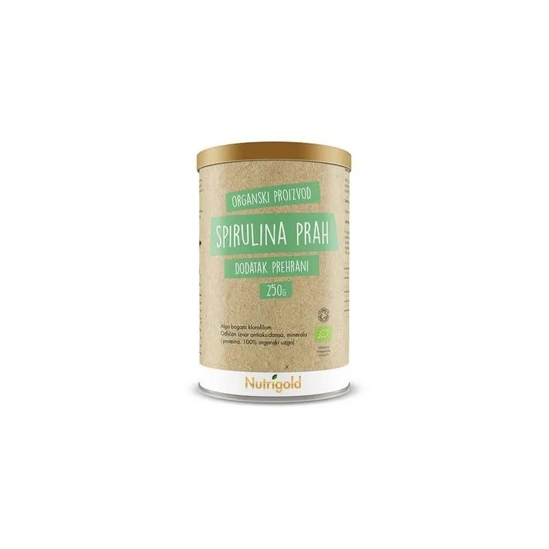 SPIRULINA PRAH ORGANSKI 250G NUTRIGOLD