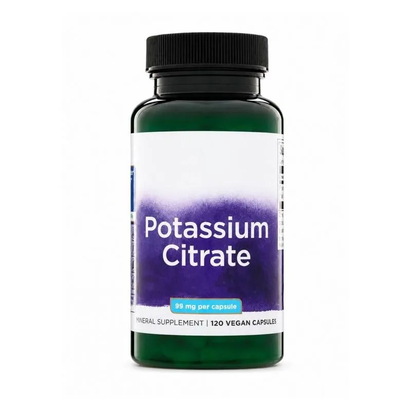 Swanson Kalijev citrat 99 mg 120 kapsula