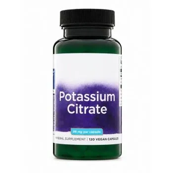 Swanson Kalijev citrat 99 mg 120 kapsula