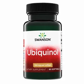 Swanson Ubiquinol Q10 100 mg &ndash; pakiranje od 60 mekih kapsula