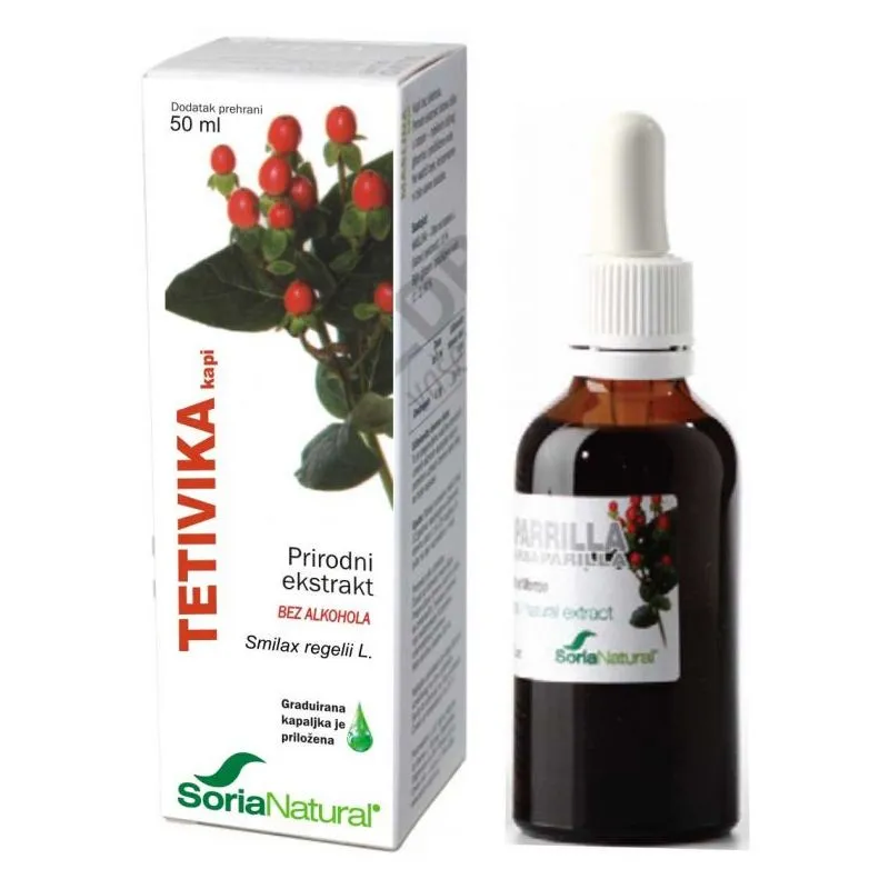 TETIVIKA KAPI EKSTRAKT KORIJENA 50 ML SORIA NATURAL