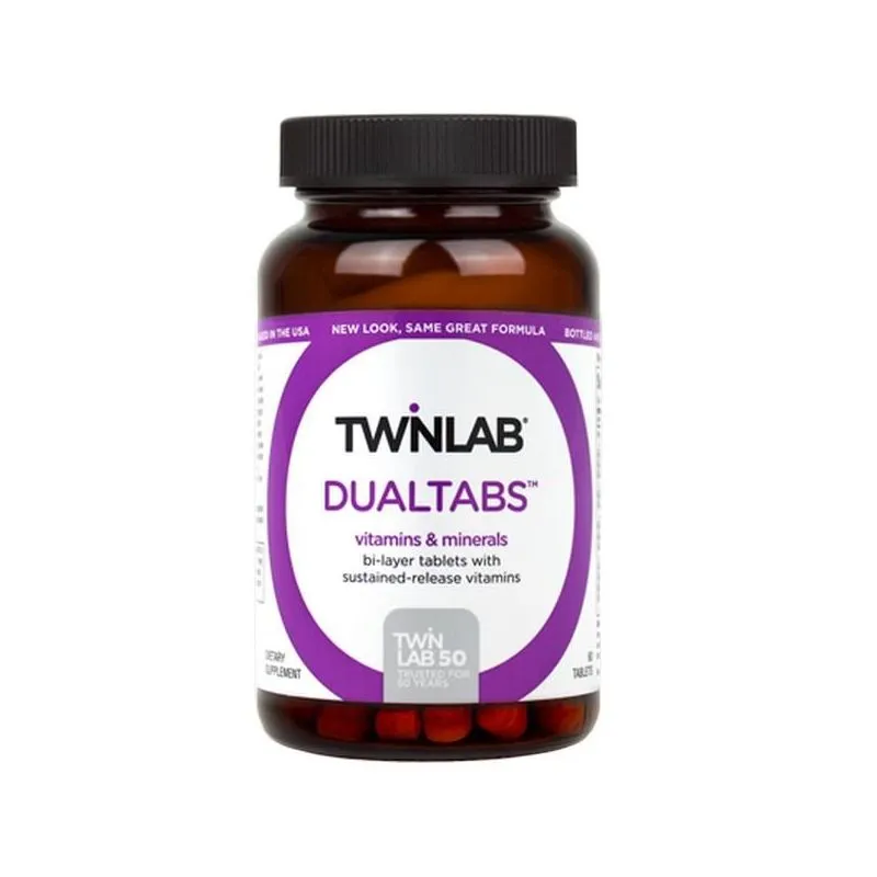 DUALTABS multivitamini sa multimineralima 60 tbl TWINLAB