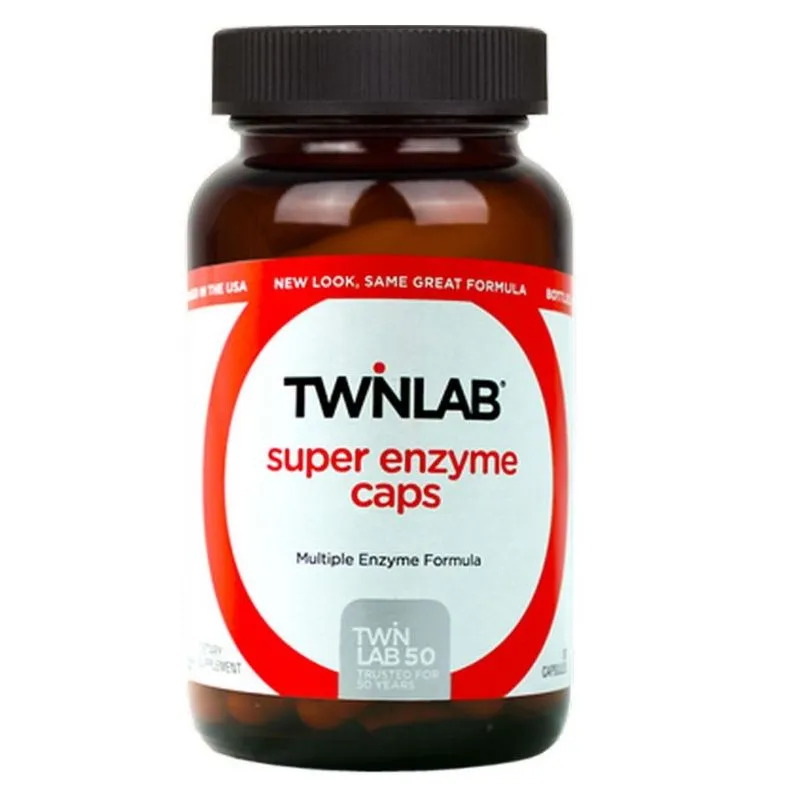 Super Enzyme (super enzimi) 50 caps TWINLAB