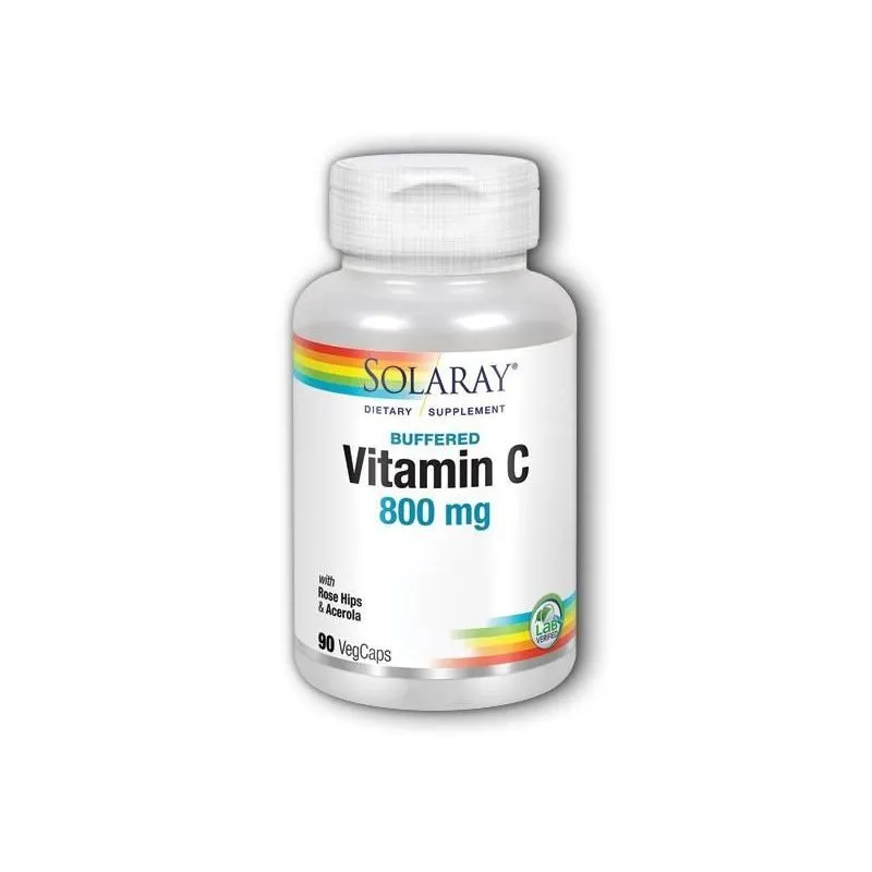 Vitamin C 800 mg 90 caps Solaray