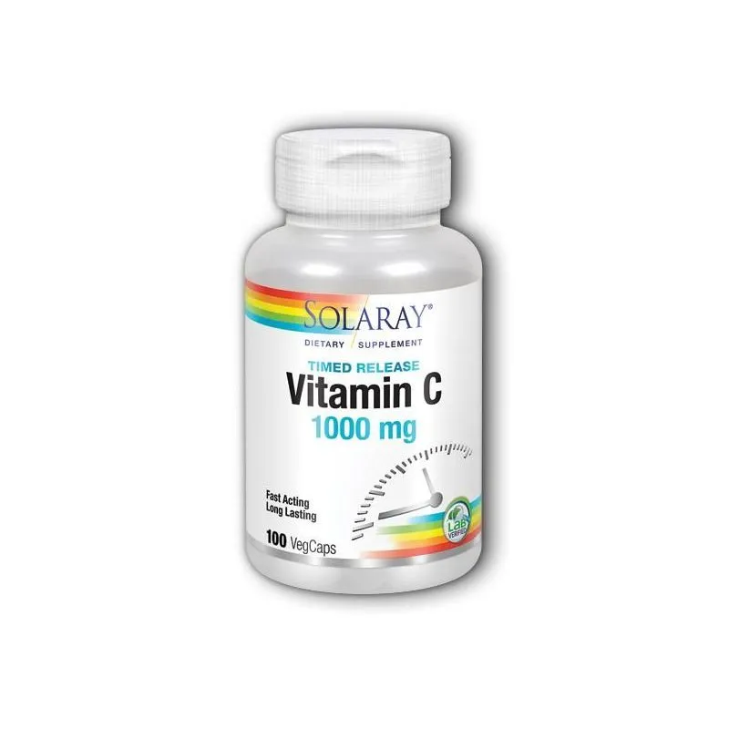 Vitamin C 1000 mg 100 caps Solaray