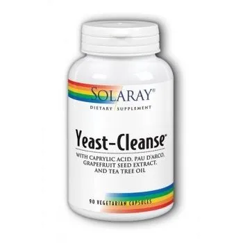 YEAST CLEANSE 90 CAPS SOLARAY