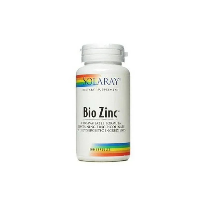 Zinc Bio 100 caps Solaray